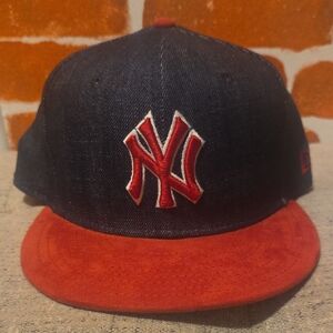 ⚾️New Era New York Yankees Baseball Cap - Red w/ Dark Blue - One Size Fits All⚾️
